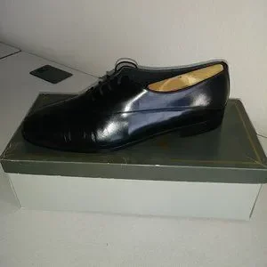 Bally | Shoes | Vintage Bally Forsyth Black Mens 9d Made In 